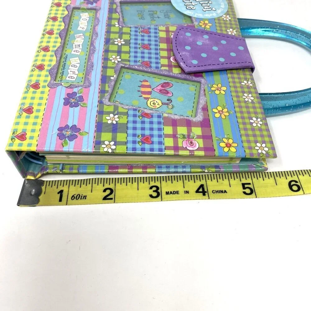 Artistic Studios Limited Mini Tote Notebook Butterflies New Sealed Stickers